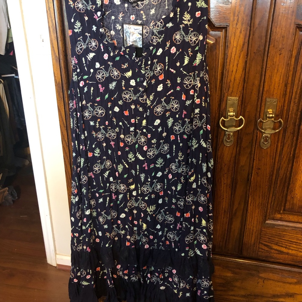 Navy bike/causal dress purchased from Terry’s cycling